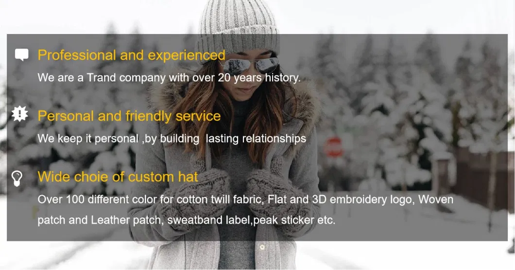 Wholesale Acrylic Winter Jacquard Knitted Beanie Earflap with POM-POM